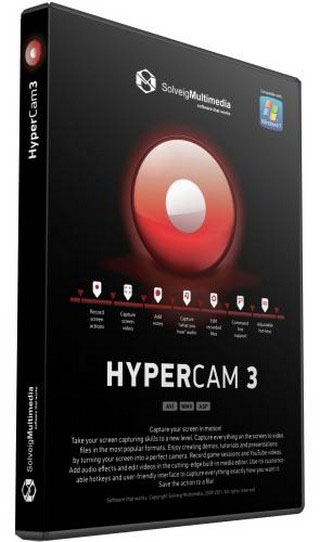 HyperCam 5 - запись видео с экрана