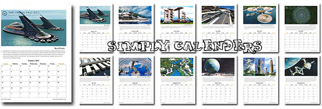 Simply Calenders – программа для создания календаря