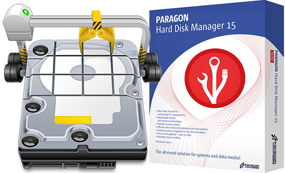 Paragon Hard Disk Manager + BootCD – ключ вшит