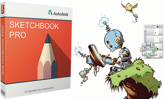 Autodesk Sketchbook Pro 7 + ключ